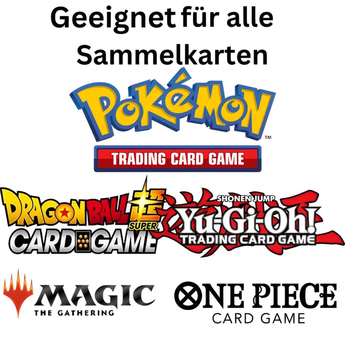 7 x 100 Ultra Pro Soft Sleeves - insgesamt 700 UP Pro Hüllen - Geeignet für alle Sammelkartenspiele + Heartforcards® Versandschutz