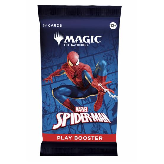 Magic the Gathering Marvels Spider Man Play Booster Display DE + Heartforcards® Versandschutz