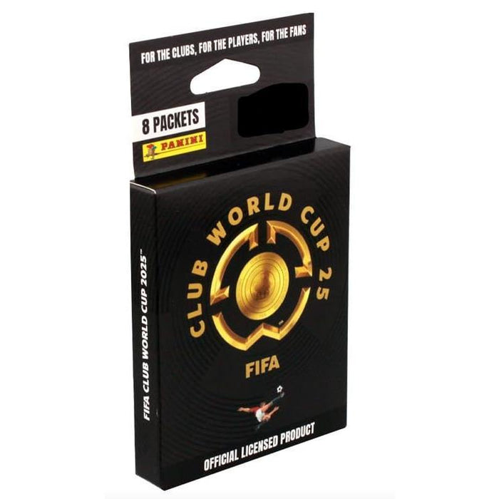 Panini FIFA Club World Cup 2025 – Sticker ECO Blister mit 8 Tüten (je 5 Sticker) – Offizielle Kollektion zur Klub-WM 2025