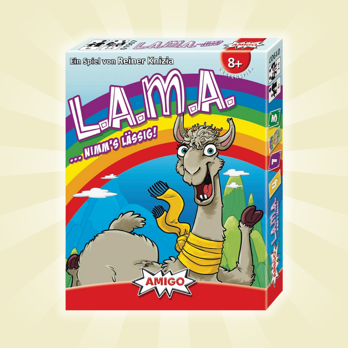 L.A.M.A – Das kultige Ablegespiel für Kinder & Familien – AMIGO Spiele
