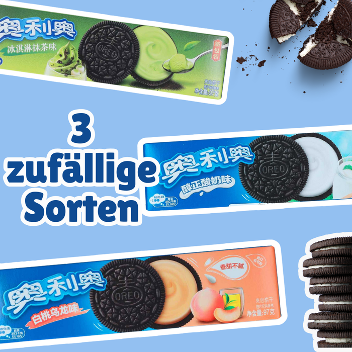 Oreo Cookies Chinesische Version – 3 zufällige Sorten pro Packung