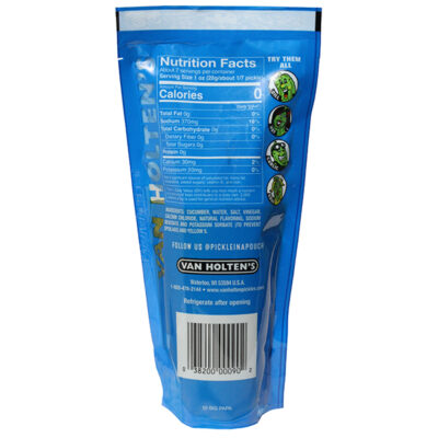 3x Random Van Holten’s Pickle in a Pouch – American Pickle Snack | Pickle Rick, Sour Sis, Hot Mama, Garlic Joe & Big Papa | Tangy, Spicy, Sour & Crunchy Dill Pickles