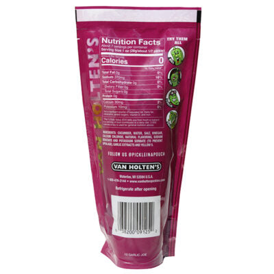 3x Random Van Holten’s Pickle in a Pouch – American Pickle Snack | Pickle Rick, Sour Sis, Hot Mama, Garlic Joe & Big Papa | Tangy, Spicy, Sour & Crunchy Dill Pickles