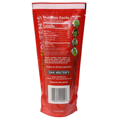 3x Random Van Holten’s Pickle in a Pouch – American Pickle Snack | Pickle Rick, Sour Sis, Hot Mama, Garlic Joe & Big Papa | Tangy, Spicy, Sour & Crunchy Dill Pickles