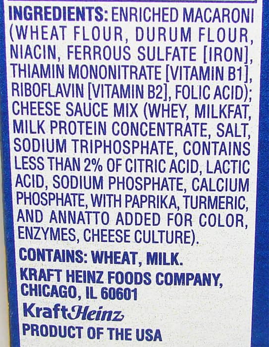 1 x Kraft Macaroni - Mac and Cheese - 1 x 7,25oz / 206g