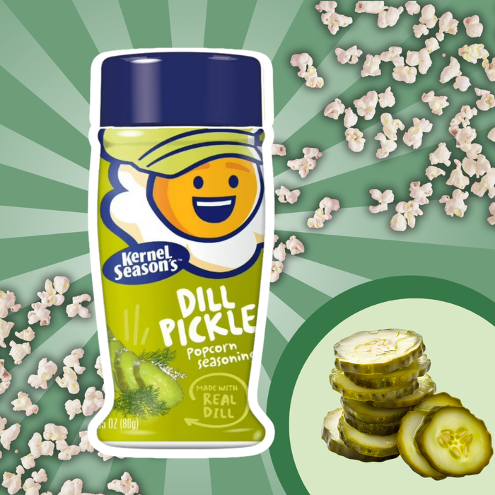 Kernel Season’s  Dill Pickle Popcorn Seasoning – Dill-Gurken-Geschmack für Popcorn & Snacks | 80 g