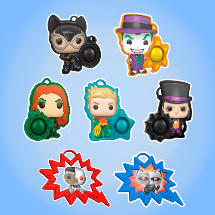 1x Kinder Joy Reveals Limited Edition DC Funko Pop! – Schokoladenei mit Überraschungsspielzeug, 20 g