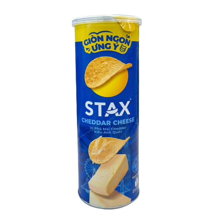 Stax Cheddar Cheese Kartoffelchips (Dose) 90 g