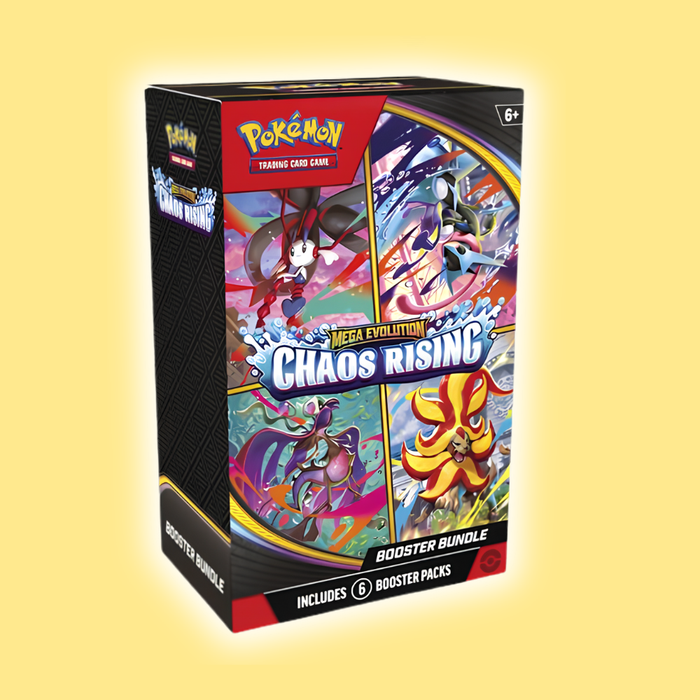 Pokémon Rising Booster Bundle Englisch – 6 Boosterpacks Mega Evolution