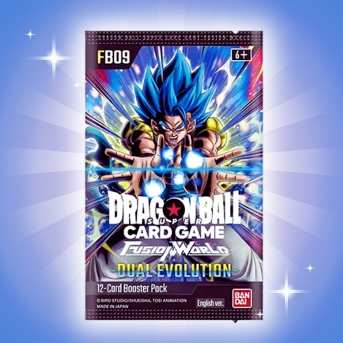 Dragon Ball Super Card Game – Fusion World FB09 Dual Evolution Booster Display | Englisch | 24 Booster Packs