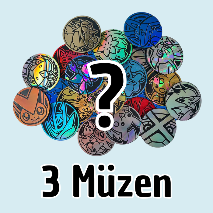 Pokémon Münzen 3er-Set – Offizielle Sammlermünzen für Pokémon-Karten
