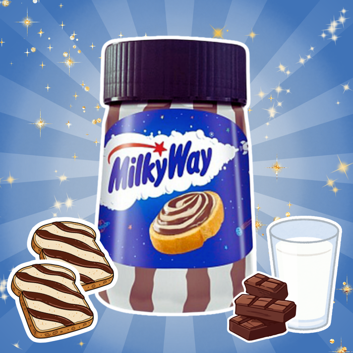 Milky Way Brotaufstrich – 350 g – Schoko & Milch Duo Creme