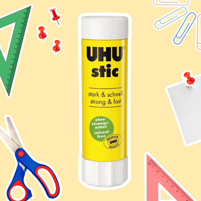 UHU Stic 40g – Lösungsmittelfreier Klebestift für Papier, Karton & Fotos