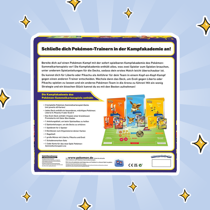 Pokémon Kampf Akademie 2022 – Sammelkartenspiel | Strategische Duelle & Sammlerkarten