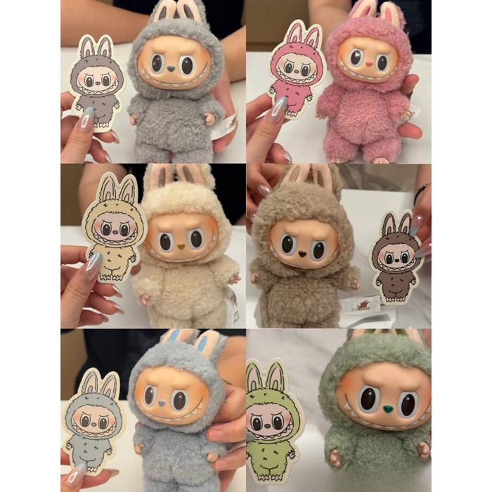 POP MART THE MONSTERS – Labubu „Exciting Macaron“ Vinyl Blind Box  • 17 cm Plüschfigur • 100 % Original mit QR-Code zur Echtheitsprüfung