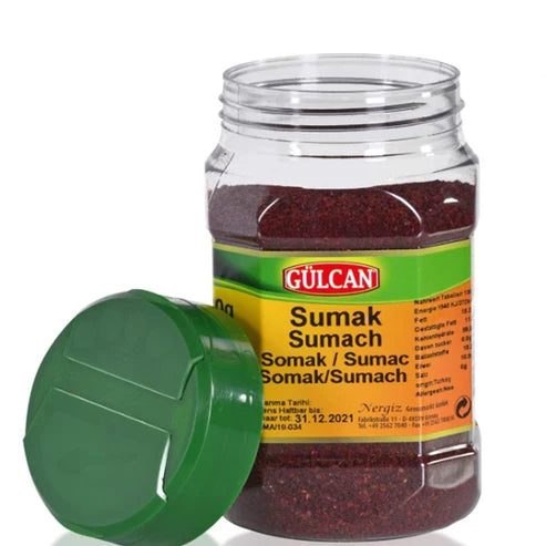 Gülcan Sumak Premium Orientalisches Gewürz Streudose – Natürlich Getrocknet [180g]