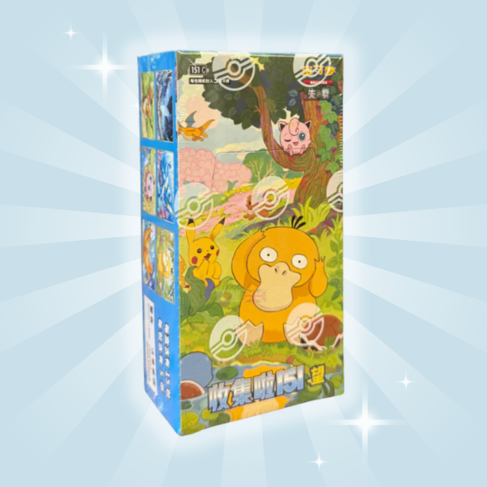 Pokémon TCG: 151 Hope Slim Booster Display – Chinese Edition