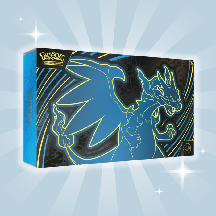 Pokémon TCG: Mega-Glurak X-ex Ultra Premium Kollektion – Deutsch