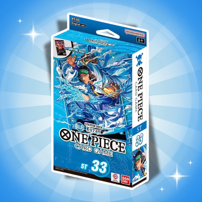 One Piece Card Game ST-33 Starter Deck Englisch – 51 Karten + OP-16 Booster Pack