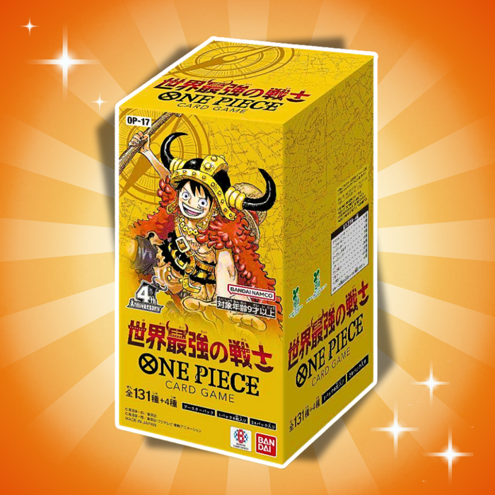 One Piece OP17 The World’s Strongest Warriors Booster Box Japanisch – 24 Booster