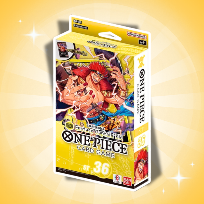 One Piece Card Game ST-36 Starter Deck Englisch – 51 Karten + OP-16 Booster Pack