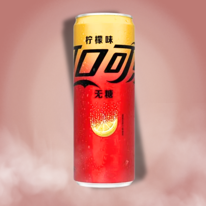 1x Coca Cola Sugar Free Lemon – Zitronen-Limonade ohne Zucker, 330 ml Dose