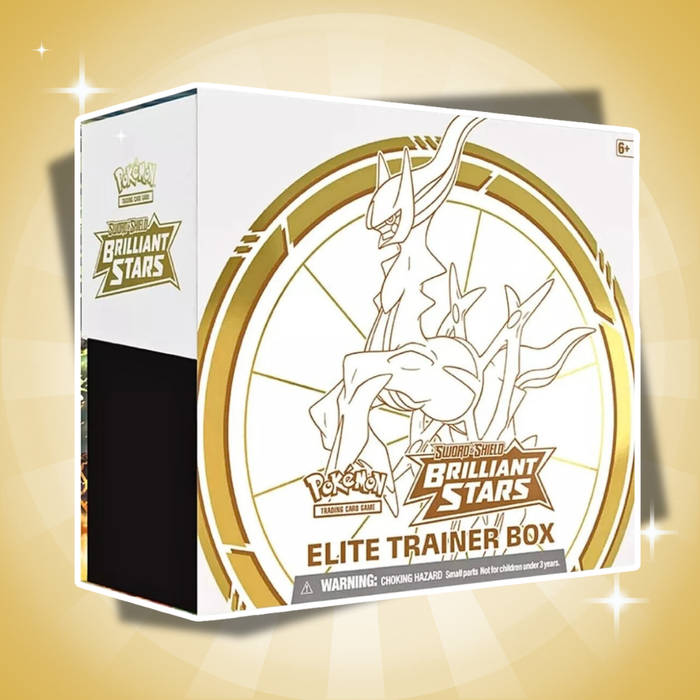 Pokémon Brilliant Stars Elite Trainer Box Case – 10x Elite Trainer Box Englisch