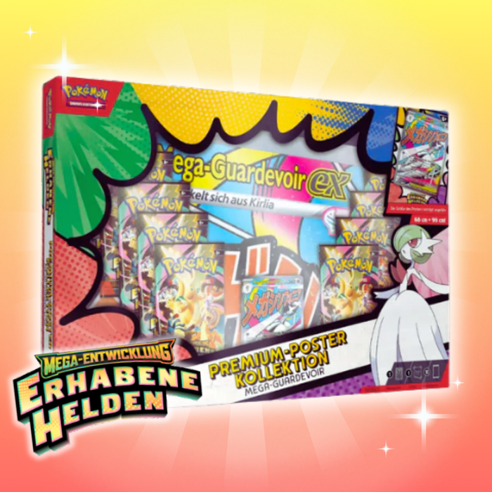 Pokémon Erhabene Helden – Premium Poster Kollektion | Deutsch | Zufällige Auswahl