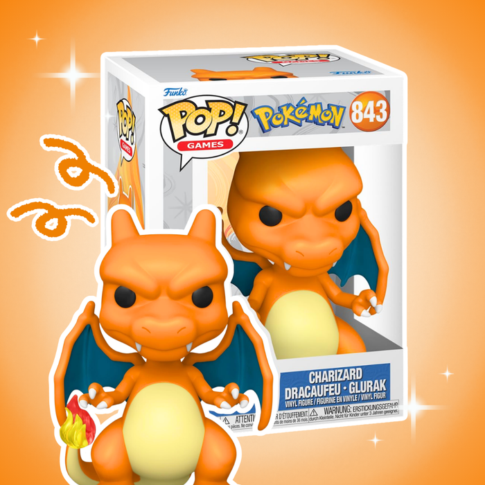 Funko POP! Games: Glurak – Pokémon Charizard Figur