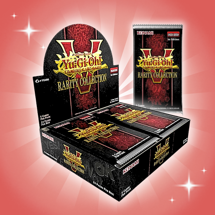 Yu-Gi-Oh! Rarity Collection 5 Display Englisch – 24 Boosterpacks, je 5 Karten