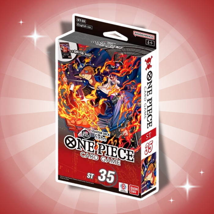 One Piece Card Game ST-35 Starter Deck Englisch – 51 Karten + OP-16 Booster Pack