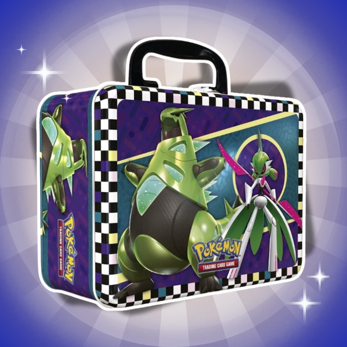 Pokémon Back to School 2024 Sammelkoffer Deutsch – 6 Booster + 2 Holo-Karten + Zubehör