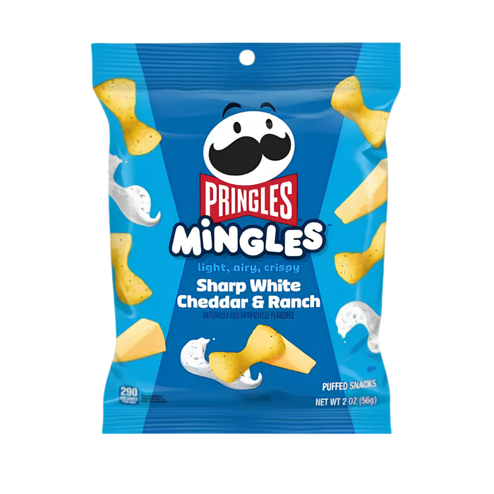 Pringles Mingles Sharp White Cheddar & Ranch 56g