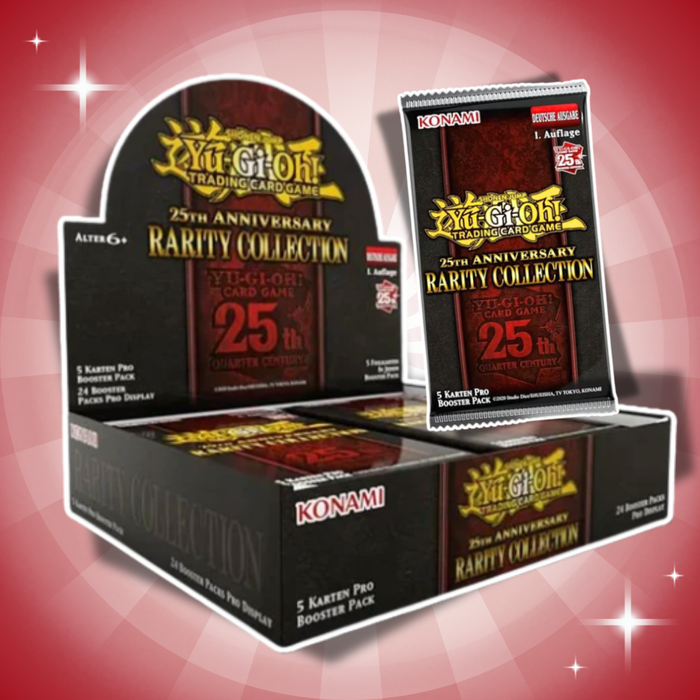 Yu-Gi-Oh! 25th Anniversary Rarity Collection Display Deutsch – 24 Booster