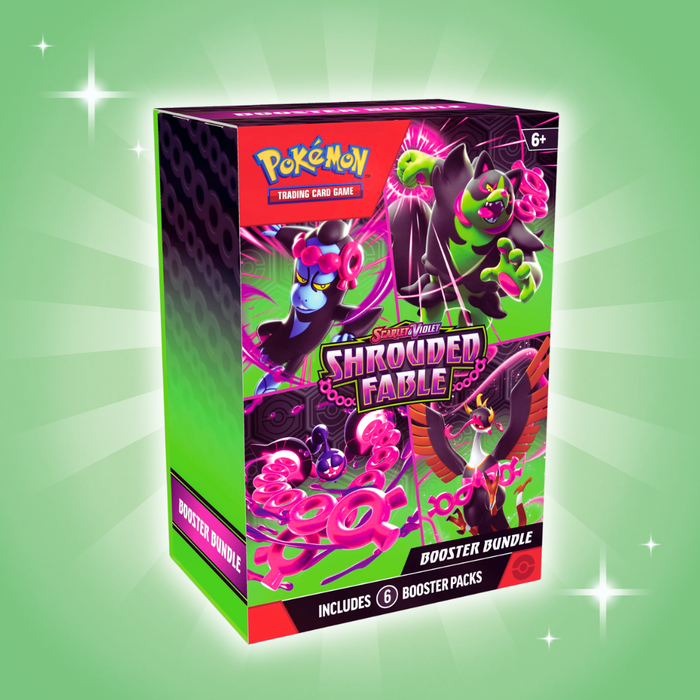 Pokémon Scarlet & Violet – Shrouded Fable Booster Bundle | Englisch | 6 Booster Packs