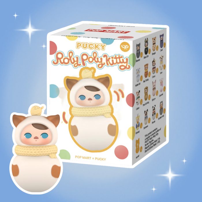 POP MART PUCKY – Roly-Poly Kitty Series | Sammelfiguren | Blind Box
