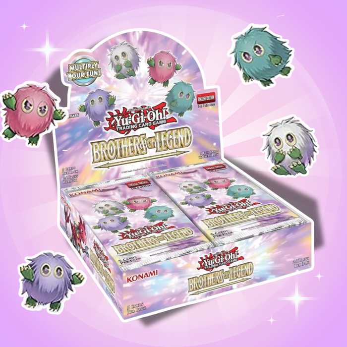 Yu-Gi-Oh! Brothers of Legend Display Englisch 1. Auflage – 24 Booster à 5 Karten