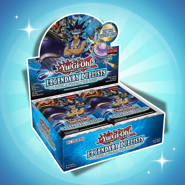 Yu-Gi-Oh! Legendary Duelists: Duels From the Deep Display Deutsch 1. Auflage – 36 Booster