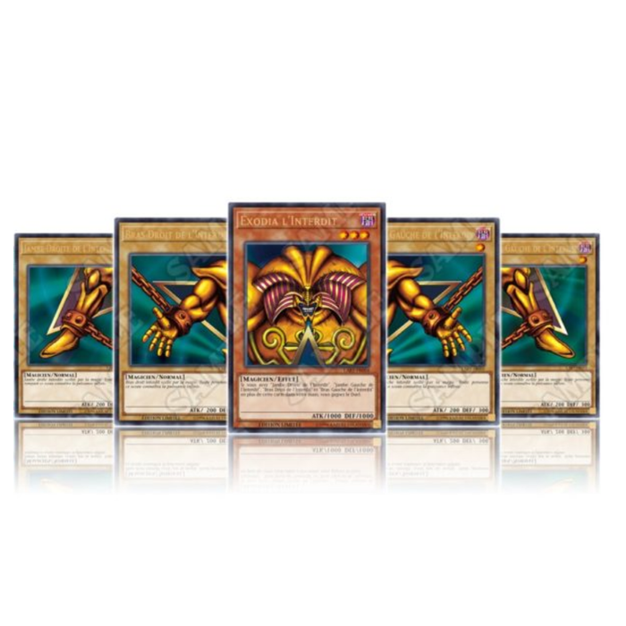 Yu-Gi-Oh! – Exodia l’Interdit – Set Complet (5 Cartes) | Version Française | Ultra Rare | Collection Légendaire