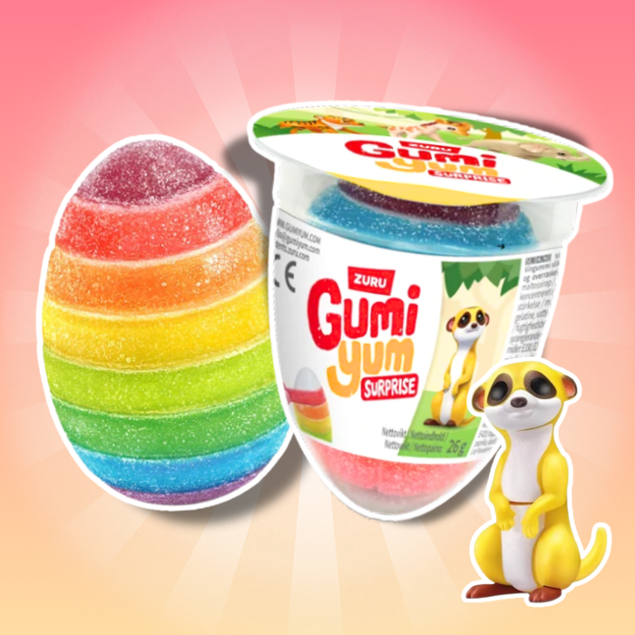 ZURU Gumi Yum Surprise 26 g – Fruchtgummi mit Überraschung