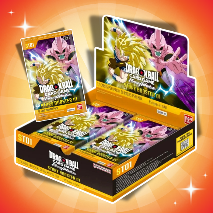 Dragon Ball Super Card Game Fusion World Story Booster ST01 Display Englisch – 20 Booster