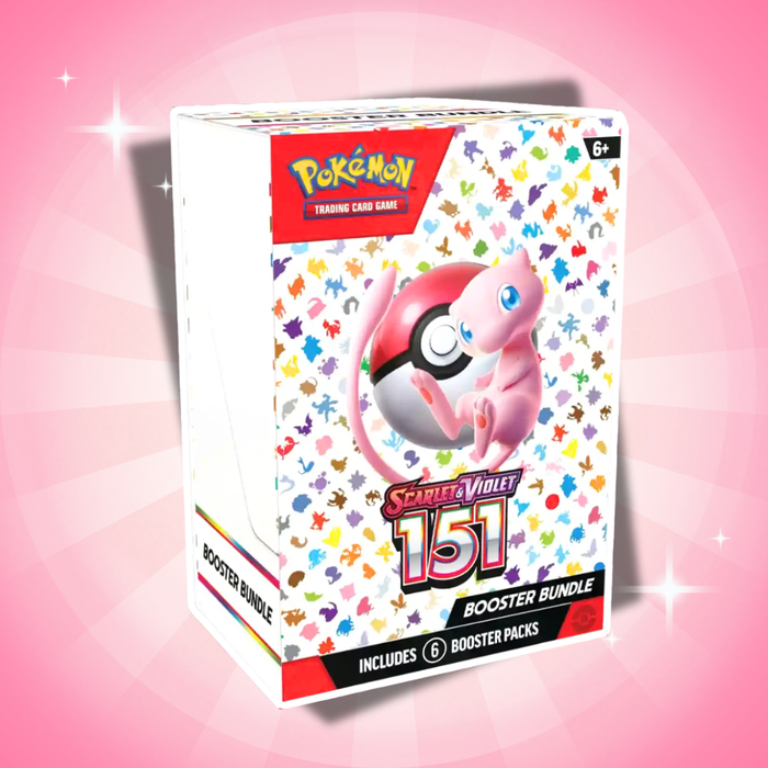 Pokémon Karmesin & Purpur 151 Booster Bundle Englisch – 6 Boosterpacks