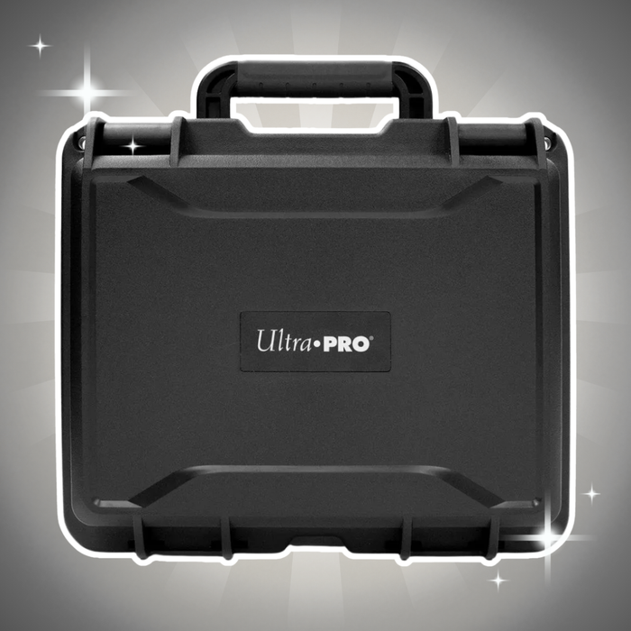 Ultra Pro Graded Card Case Schwarz – Koffer für bis zu 100 Graded Karten, Wasserdicht & Stoßfest