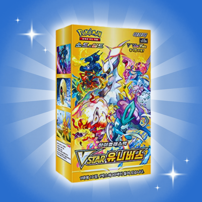 Pokémon VSTAR Universe – Booster Display | Koreanisch | 10 Booster-Packs