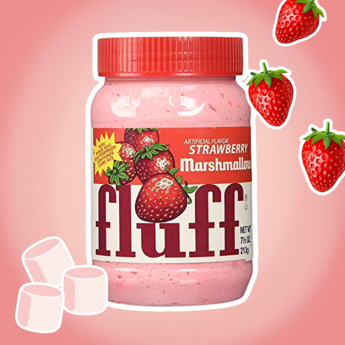 Strawberry Marshmallow Fluff – Erdbeer Marshmallow Creme – 212 g