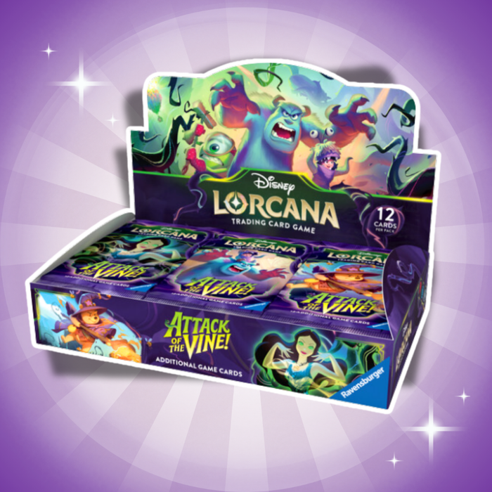 Disney Lorcana Set 13 Attack of the Vine! Booster Box Display Englisch – 24 Booster Packs