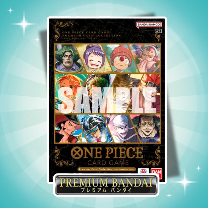 One Piece Card Game Premium Card Collection Best Selection Vol.6 Englisch – 12 Premium Foil Karten