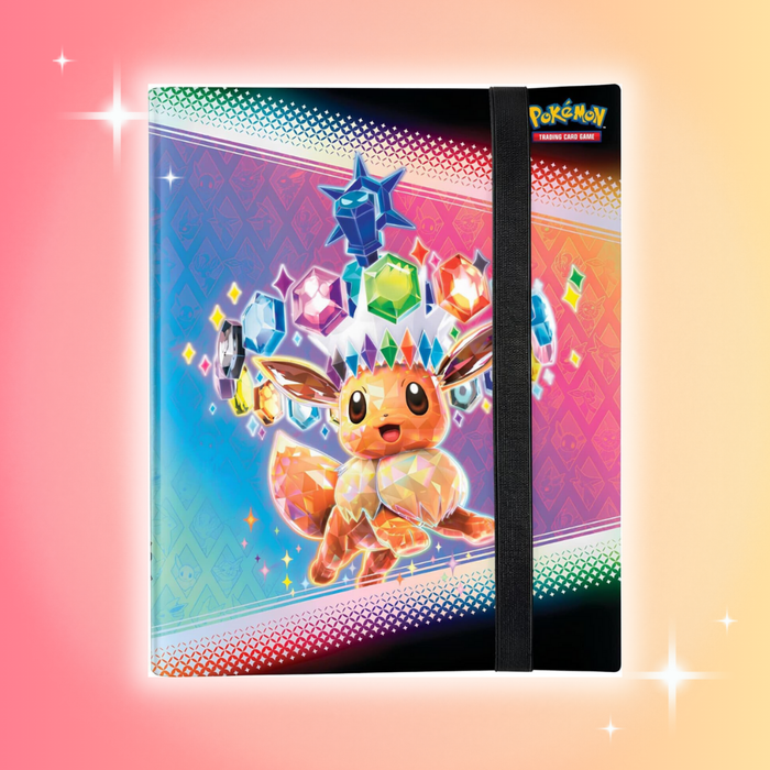 Pokémon – Prismatische Evolutionen Sammelordner | 9-Pocket Binder für 360 Karten
