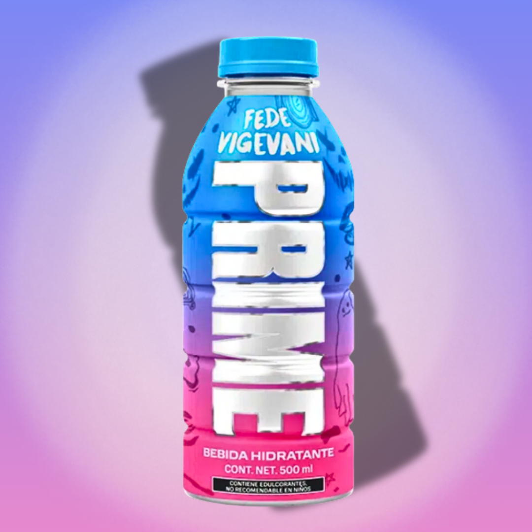 Prime Hydration Fede Vigevani Energydrink & Elektrolytgetränk 500ml ...