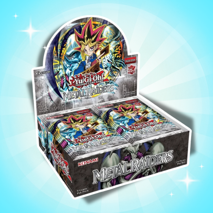 Yu-Gi-Oh! Metal Raiders 25th Anniversary Edition Booster Display – Englisch